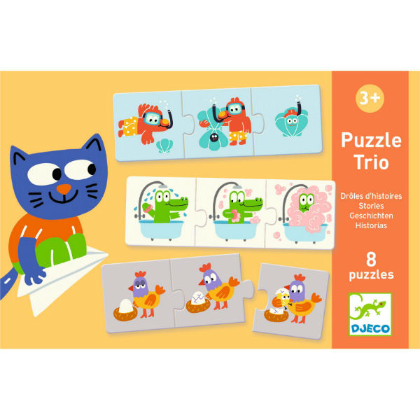 Image de  Puzzle trio drôles d'histoires 