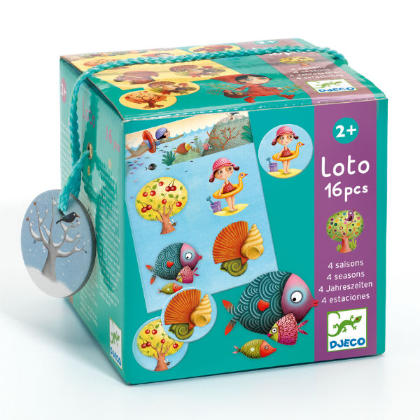 Image de  Jeux educatifs loto les 4 saisons 