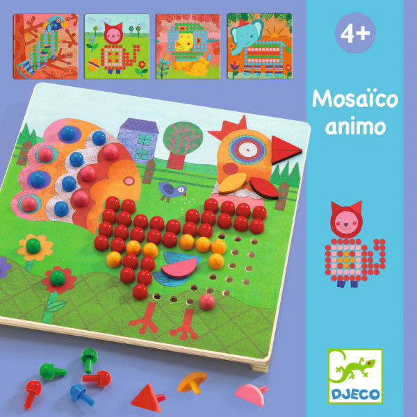 Image de  Jeux éducatifs Mosaïco animaux 