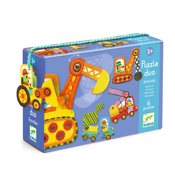 Image de  Puzzles duo-trio puzzle duo articulo vehicule 