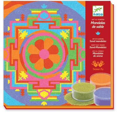 Image de  Sables colorés Mandalas tibétains 