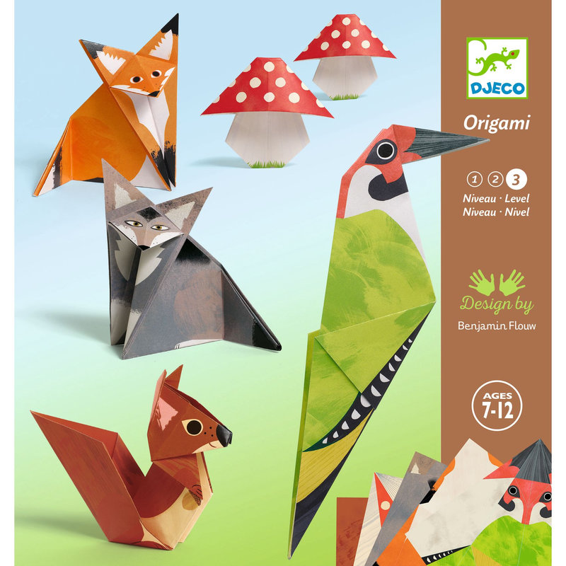 Ref. DJEDJ08704, Origami balade en forêt, marque DJECO