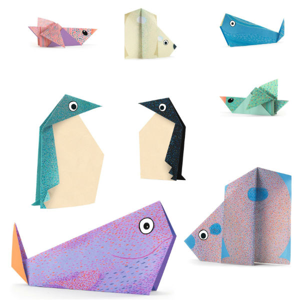 Image de  Origami Les animaux polaires 