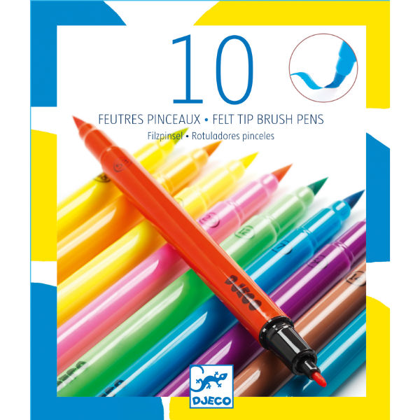 Image de  Etui 10 feutres pinceaux pop nd16 