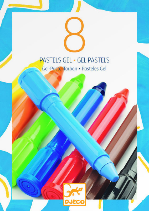 Image de  8 PASTELS GEL CLASSIQUE 