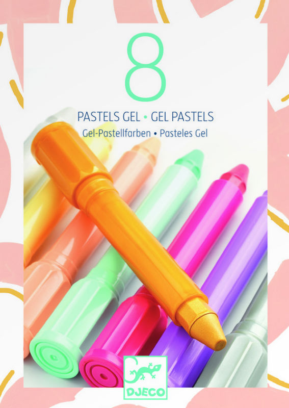 Image de  8 PASTELS GEL SWEET 