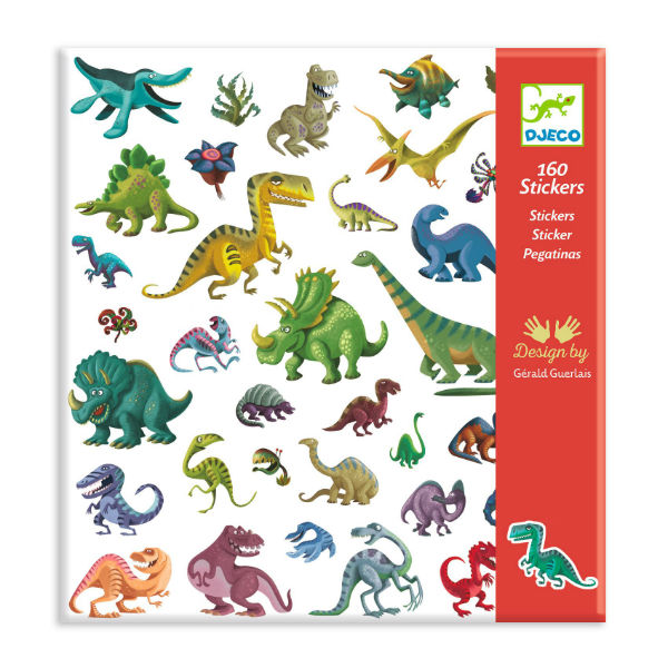 Image de  Pochette Stickers Dinosaures 
