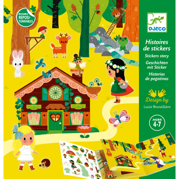 Image de  HISTOIRES DE STICKERS LA FORET MAGIQUE ND19 