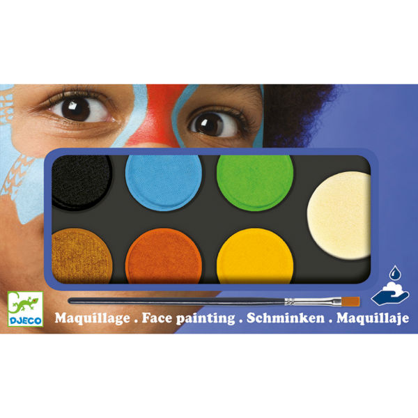 Image de  Palette maquillage 6 couleurs nature nd16 
