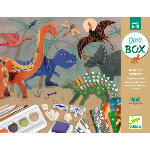 Image de  Coffret multi-activites monde des dinosaures nd20 