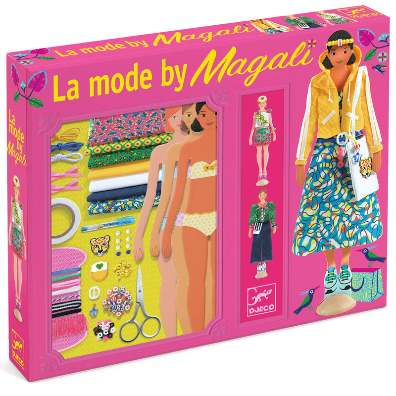 Ref. DJEDJ09336, Papier créatif la mode by magali attiogbé, marque DJECO
