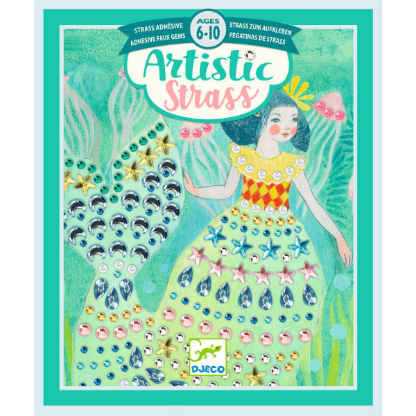 Image de  Artistic strass ondes aquatiques nd20 