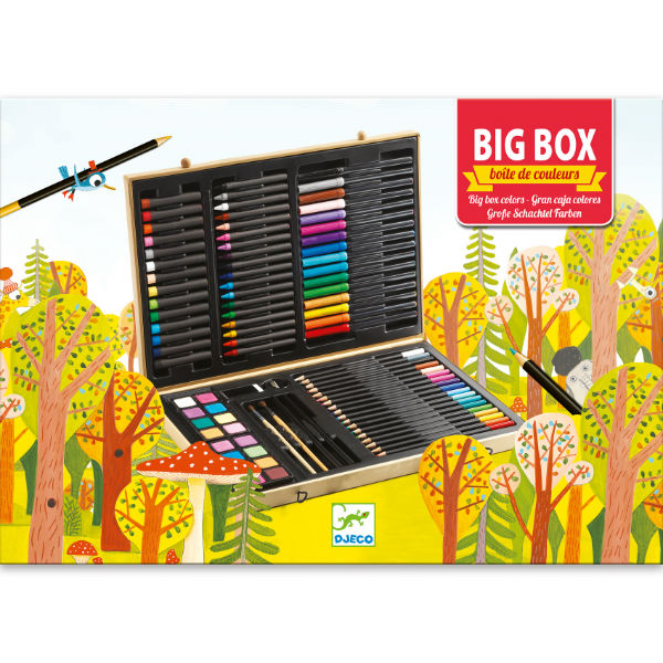 Image de  Grande boite de couleurs artiste en herbe 