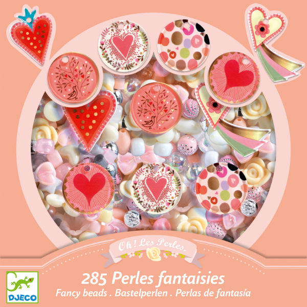 Image de  Perles fantaisies coeurs nd20 