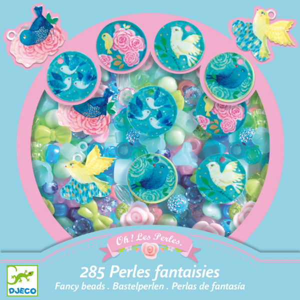 Image de  Perles fantaisies oiseaux nd20 