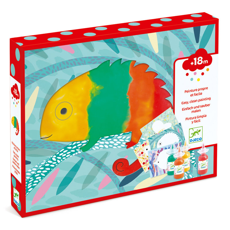 Ref. DJEDJ09878, PEINTURE PROPRE ET FACILE PETITE BARBOUILLE ND19, marque DJECO