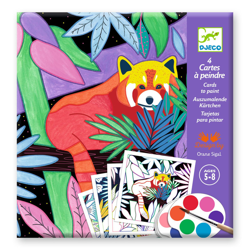 Ref. DJEDJ09995, Coloriages surprises selva, marque DJECO