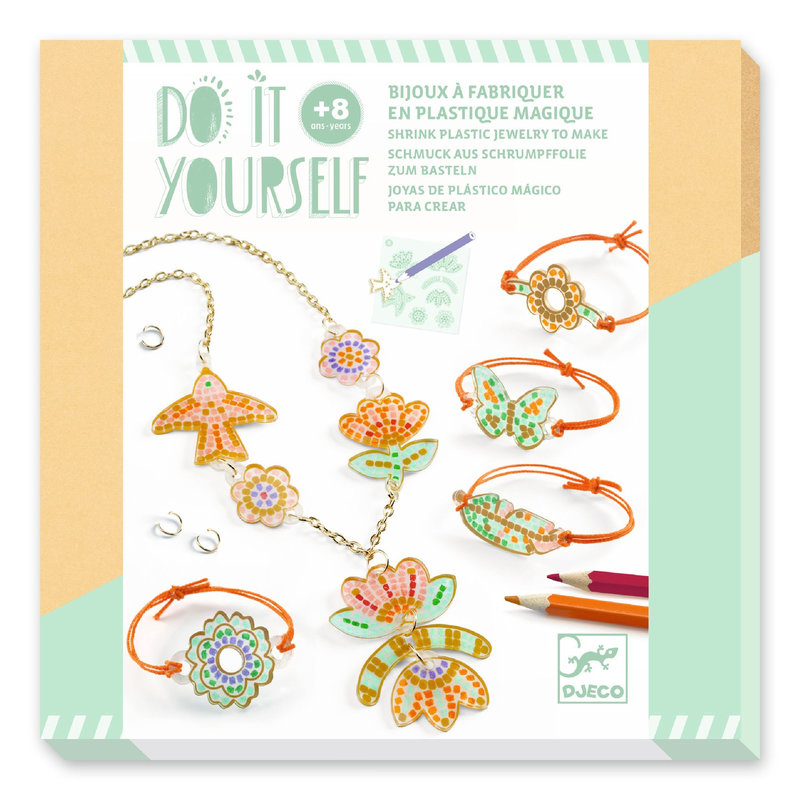 Ref. DJEDJ79001, Do it yourself plastique magique plume et lotus, marque DJECO