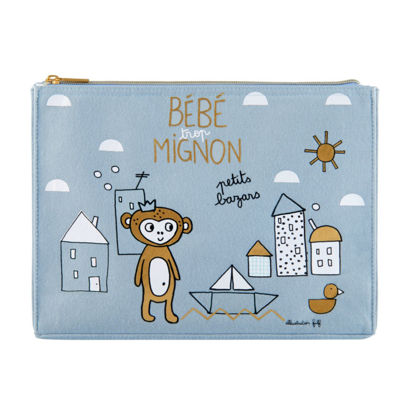 Image de  Trousse de toilette celia trop mignon garÇon 