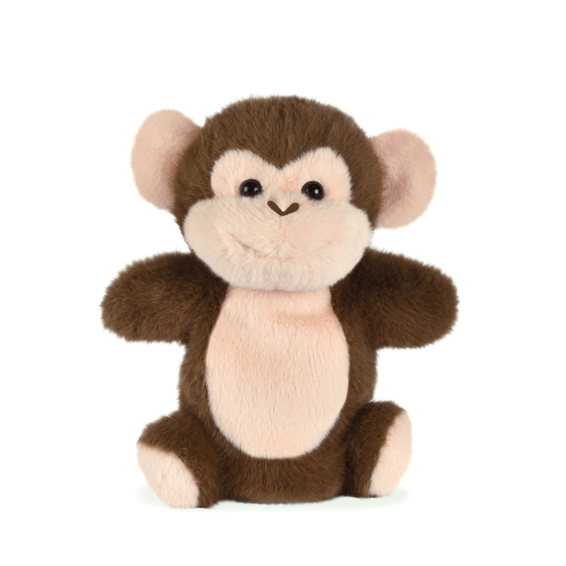 Ref. DOUHO3402, Histoire d'Ours - Podcoll marionnette singe 24 cm, Marron, marque HISTOIRE D'OURS