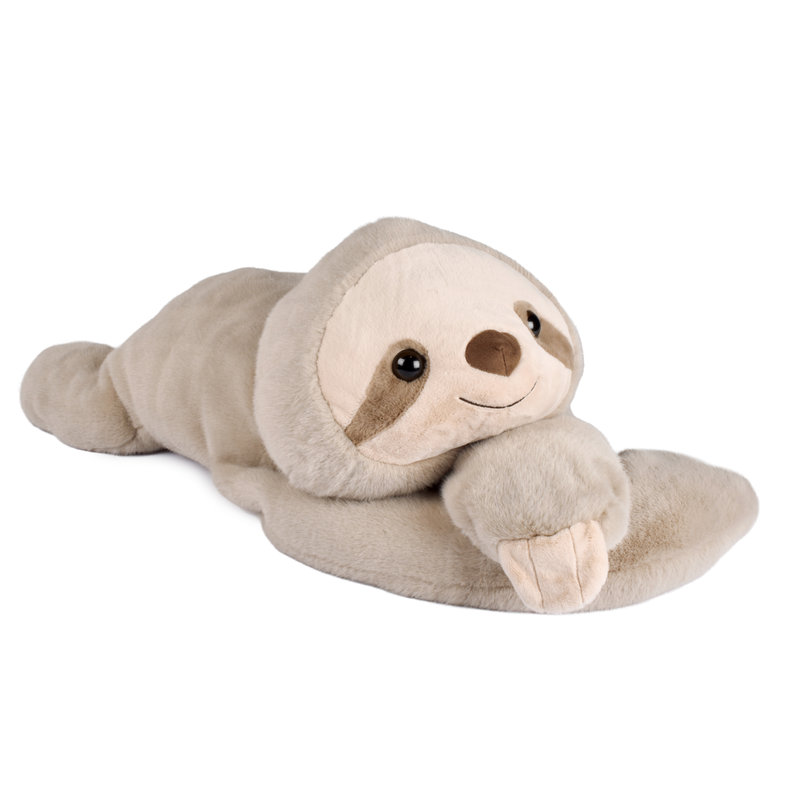 Ref. DOUHO3435, Histoire d'Ours - Podcoll peluche paresseux lesté 100 cm, Marron, marque HISTOIRE D'OURS