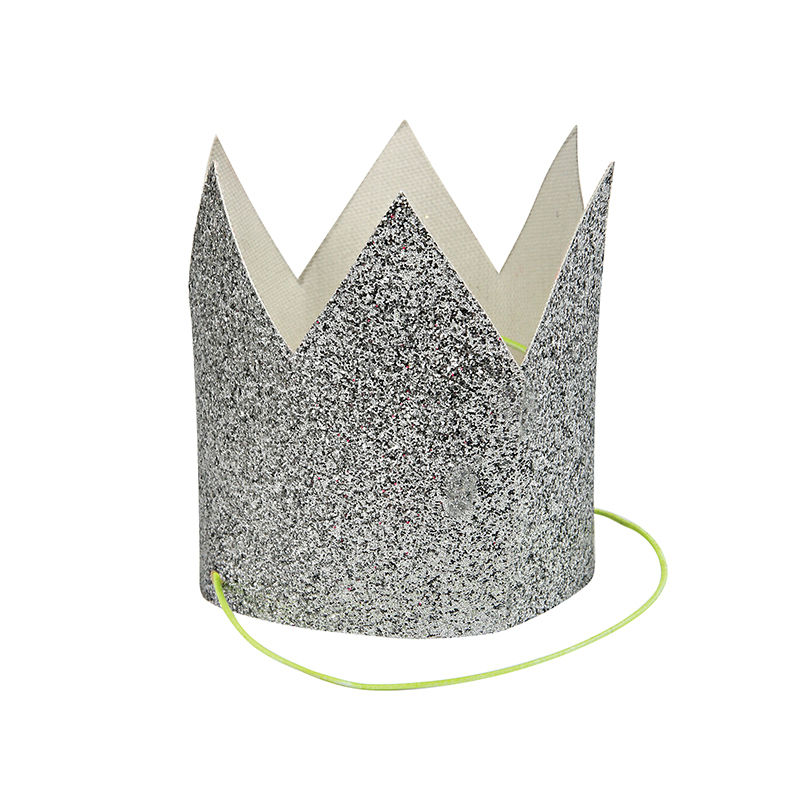 Image de  Set de 8 minis couronnes argent 