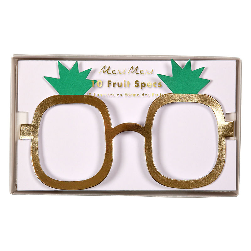 Image de  Set 10 paires de lunette fruits 