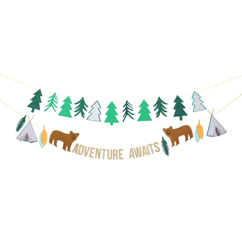 Image de  Guirlande animaux de la forÊt 