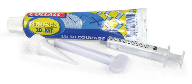 Image de  Kit colle silicone pour 3D 80ml 