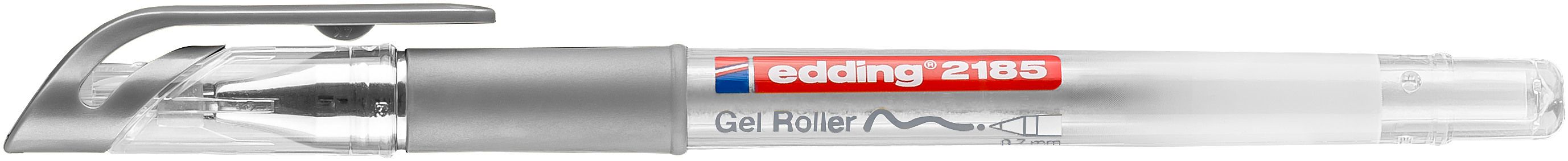Image de  Roller a encre gel crystaljelly 0.7mm argent 