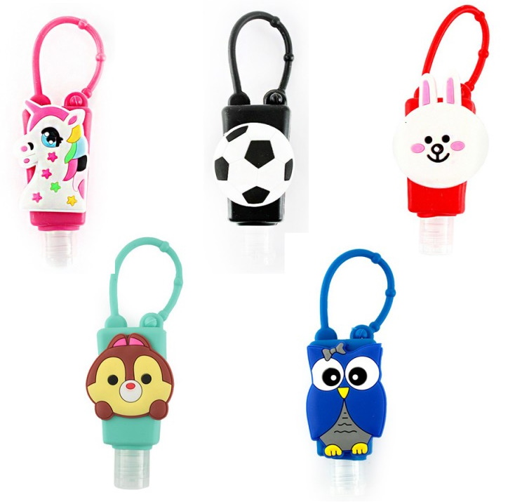 Image de  Mini bouteille gel hydroalcoolique 30ml animaux 