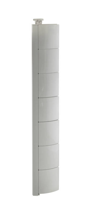Image de  Passe cables blanc vertical 