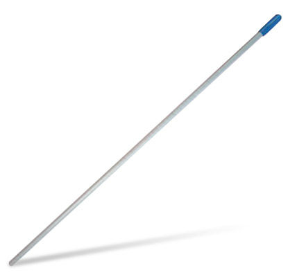 Image de  Manche alu 140 D23 mm percé compatible avec GFO00071 monture plastique de lavage pour frange languettes 