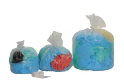 Image de  Cart 500 sacs 110l translucide 17µ pehd 