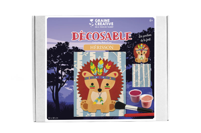 Image de  Kit deco sable herisson 