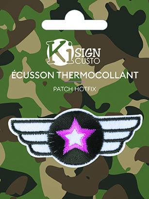 Image de  Écusson brodé thermocollant aviateur 