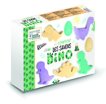 Image de  Coffret comptoir des savons dino 