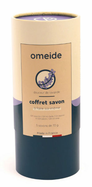 Image de  Coffret savon omeide - douceur de lavande 