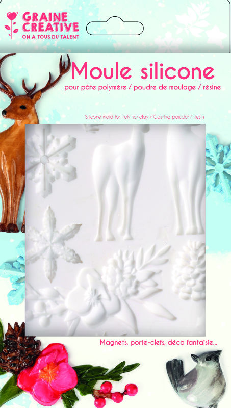 Image de  Moule silicone hiver 