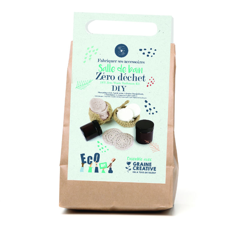 Image de  Coffret zéro déchet salle de bain 