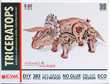 Image de  Maquette 3D triceratops 283p 