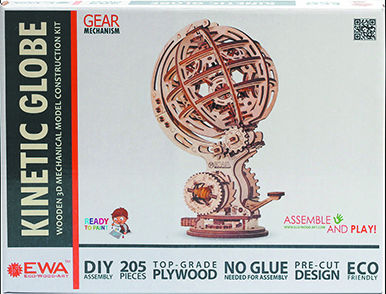 Image de  Maquette 3D globe cinétique 205p 