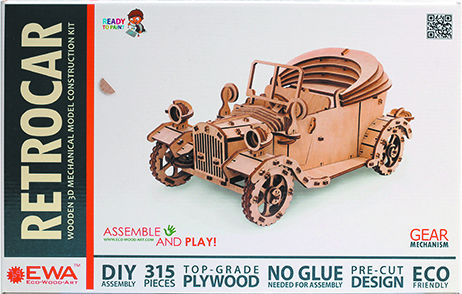 Image de  Maquette 3D voiture rétro 315p 