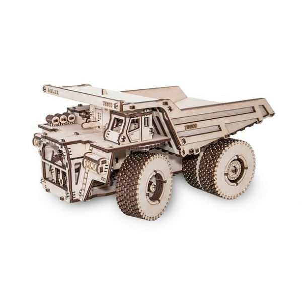 Image de  Maquette 3D bois engin de chantier 