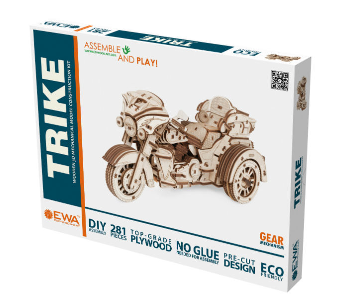 Image de  Maquette 3D moto tricycle 