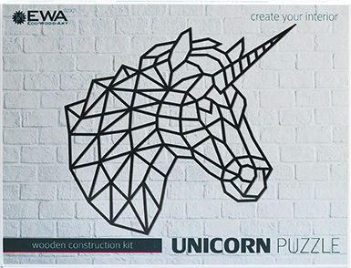 Image de  Puzzle d'intérieur licorne 167p 
