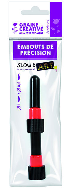 Image de  Embouts de precision pour peinture Slow & Art 