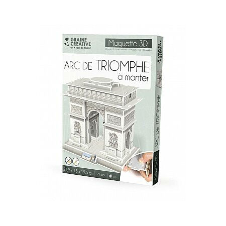 Image de  Puzzle maquette 3D Arc de Triomphe 54P 