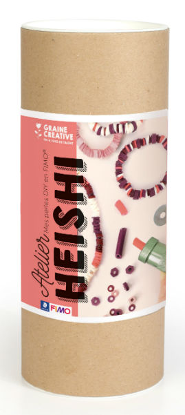 Image de  Kit bijoux perles heishi en fimo 