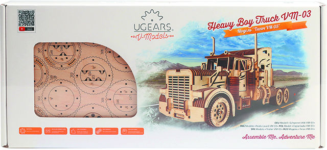 Image de  Maquette 3D camion heavy boy 541p 